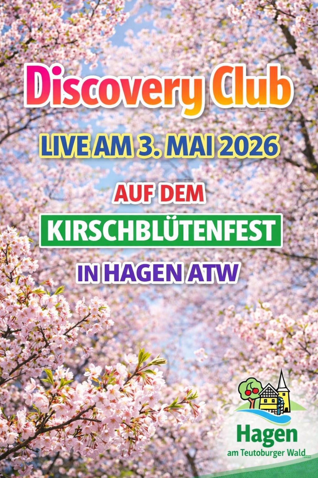 Flyer: Kirschblütenfest Hagen a.T.W.